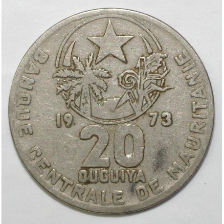 MAURITANIE - KM 5 - 20 OUGUIYA 1973 - TTB