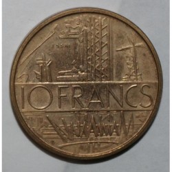FRANCE - KM 940 - 10 FRANCS 1974 - EDGE A - TYPE MATHIEU - TRIAL COIN