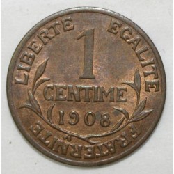GADOURY 90 - 1 CENTIME 1908 - TYPE DUPUIS - KM 840