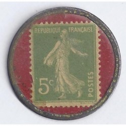 TARRAGONAISE - 5 CENTIMES TIMBRE VERT - RARE