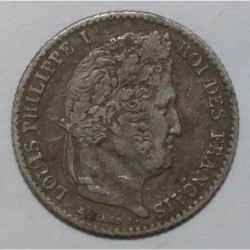 FRANKREICH - KM 740 - 1/4 FRANC 1839 B - ROUEN - TYP LOUIS PHILIPPE 1