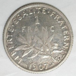 GADOURY 467 - 1 FRANC 1907...