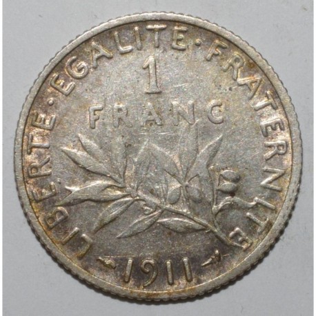 FRANCE - KM 844 - 1 FRANC 1911 - TYPE SOWER FRANCE - KM 844 - 1 FRANC 1911 - TYPE SOWER