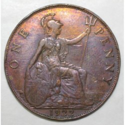 GREAT BRITAIN - KM 810 - 1 PENNY 1922 - GEORGE V