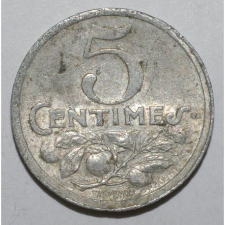 ALPES MARITIMES ( 06 ) - 5 CENTIMES 1920 - NICE - CHAMBRE DE COMMERCE - TTB