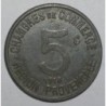 REGION PROVENCALE - 5 CENTIMES 1918 - CHAMBRE DE COMMERCE - SUP-