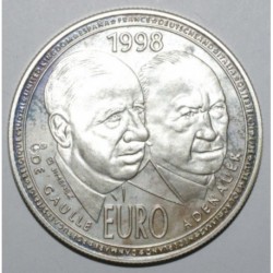 EUROPA - 20 EURO 1998 - DE GAULLE ADENAUER - ESSAI