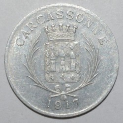 AUDE ( 11 ) - 10 CENTIMES - 1917 - CARCASSONNE - UNION DES COMMERCANTS - TTB+