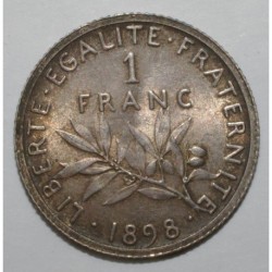 FRANCE - KM 844 - 1 FRANC 1898 - TYPE SOWER