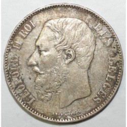 BELGIUM - KM 24 - 5 FRANCS 1869 - LEOPOLD II