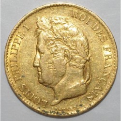 GADOURY 1106 - 40 FRANCS 1834 A - Paris - LOUIS PHILIPPE 1er - KM 747