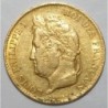 GADOURY 1106 - 40 FRANCS 1834 A - Paris - LOUIS PHILIPPE 1er - KM 747