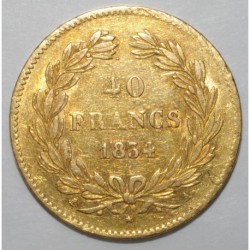 FRANCE - KM 747 - 40 FRANCS 1834 A - Paris - LOUIS PHILIPPE 1st