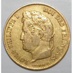 FRANCE - KM 747 - 40 FRANCS 1834 A - LOUIS PHILIPPE 1er