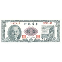 TAIWAN - PICK 1971 a - 1 YUAN 1961