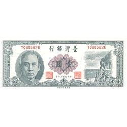 TAIWAN - PICK 1971 a - 1 YUAN 1961