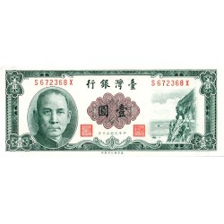 TAIWAN - PICK 1971 a - 1 YUAN 1961