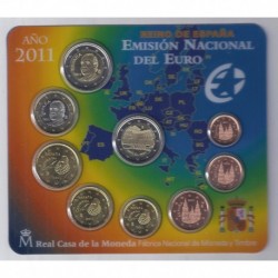 SPAIN - EURO SET 2011 - 9...