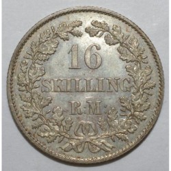 DENMARK - KM 765 - 16 SKILLING RIGSMONT 1856 - Frederik VII