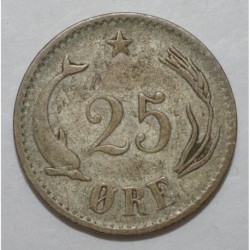 DENMARK - KM 796.2 - 25 ORE 1874 CS - Christian IX