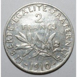 FRANCE - KM 845 - 2 FRANCS 1910 - TYP SÄMANN