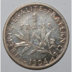 GADOURY 467 - 1 FRANC 1904...