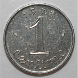 FRANCE - KM 928 - 1 CENTIME 1978 - TYPE EAR OF WHEAT