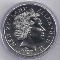 NOUVELLE-ZÉLANDE - KM 150 - 5 DOLLARS 2007 - HATTERIE TUATARA