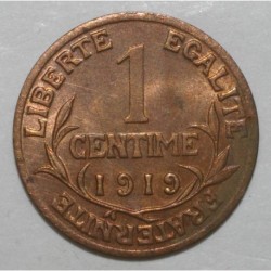 GADOURY 90 - 1 CENTIME 1919 - TYPE DUPUIS - KM 840