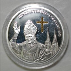 CONGO - KM 172 - 10 FRANCS 2005 - PAPE BENOIT XVI À COLOGNE