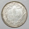 BELGIUM - KM 73 - 1 FRANC 1910 - ALBERT 1st - Flemish Legend