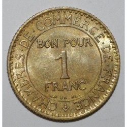 GADOURY 468 - 1 FRANC 1922 TYPE CHAMBRE DE COMMERCE - SUP tAchée - KM 876