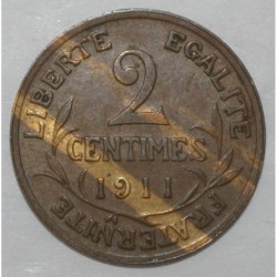 FRANKREICH - KM 841 - 2 CENTIMES 1911 - TYP DUPUIS