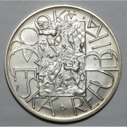 RÉPUBLIQUE TCHÈQUE - KM 54 - 200 KORUN 2002 - L' EURO