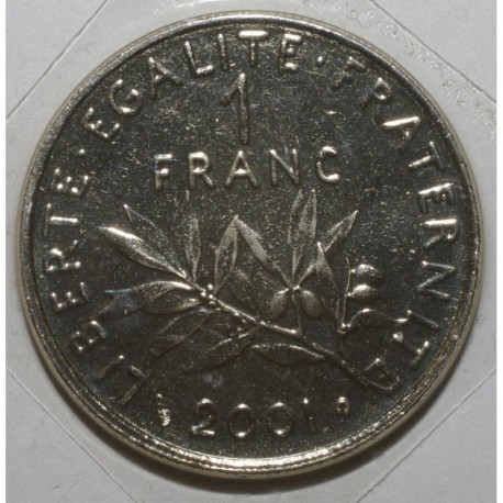 FRANCE - KM 925 - 1 FRANC 2001 - TYPE SOWER FRANCE - KM 925 - 1 FRANC 2001 - TYPE SOWER