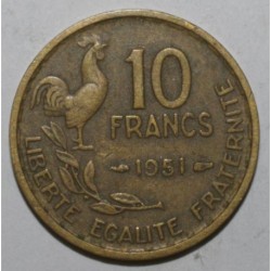 GADOURY 812 - 10 FRANCS...