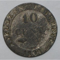 FRANKREICH - KM 676 - 10 CENTIMES 1809 I - Limoges - TYP NAPOLEON 1.