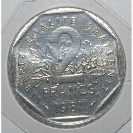 FRANCE - KM 942 - 2 FRANCS 1981 TYPE SOWER FRANCE - KM 942 - 2 FRANCS 1981 TYPE SOWER