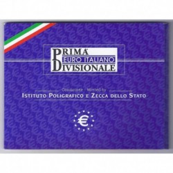 ITALIE - COFFRET EURO BRILLANT UNIVERSEL 2002 - 8 PIÈCES - INSTITUTO POLIGRAFICO