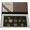 FRANCE - COIN SET PROOF FRANCS 2000 - 11 Coins