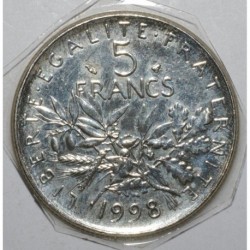 FRANKREICH - KM 926 - 5 FRANCS 1998 - TYP SÄMANN