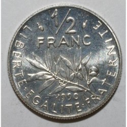 GADOURY 429 - 1/2 FRANC 1990 - TYPE SEMEUSE - KM 931