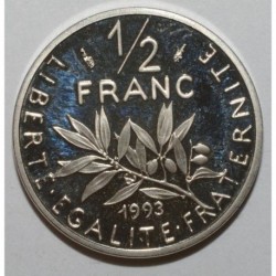 FRANCE - KM 931.1 - 1/2 FRANC 1993 TYPE SOWER