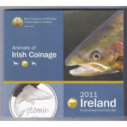 IRLANDE - COFFRET EURO BRILLANT UNIVERSEL 2011 - 8 PIECES (3.88 euros)