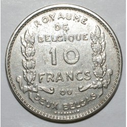 BELGIQUE - KM 99 - 10 FRANCS 1930 - Tr B - Légende Française - 100 ans de l'indépendance