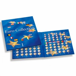 PRESSO COIN ALBUM FOR EURO SERIES - EURO-COLLECTION TOME 1 - Clearance discount