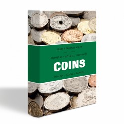 MÜNZEN-TASCHENALBUM COINS MIT 8 MÜNZBLÄTTERN FÜR JE 6 MÜNZEN, LAMINIERT