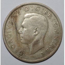 GRANDE BRETAGNE - KM 856 - 1/2 CROWN 1941 - GEORGE VI