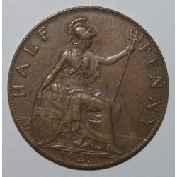 GREAT BRITAIN - KM 809 - 1/2 PENNY 1923 - George V