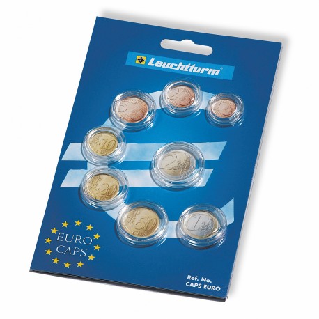 COIN CAPSULES FOR ONE EURO COIN SET - REF 302469